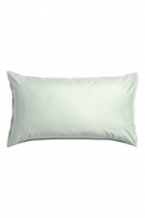 HM   Washed cotton pillowcase