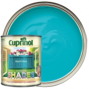 Cuprinol Garden Shades Matt Wood Treatment - Beach Blue 1L £11.00