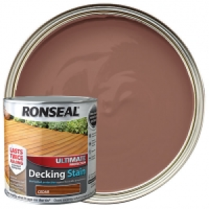 Ronseal Ultimate Protection Decking Stain - Cedar 2.5L £37.00