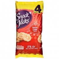 Poundland  Quakers Snack A Jacks Sweet Chilli 4 Pack