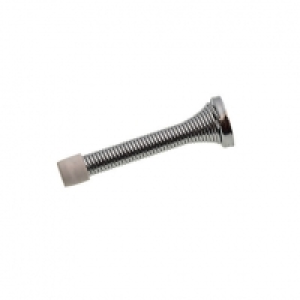 Wickes Spring Door Stop - Chrome Pack of 2 £1.50