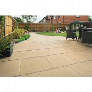 Wickes  Marshalls Perfecta Smooth Buff 450 x 450 x 35 mm - 12.15m2 p