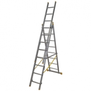 Werner 5.18m Extensionplus Aluminium 4 way Combination Ladde £180.00