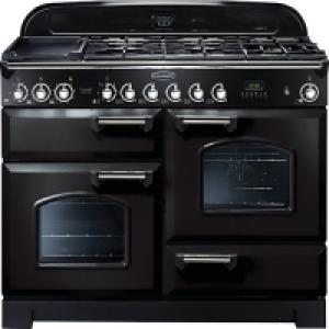 Rangemaster Classic Deluxe 110cm Dual Fuel Range Cooker - Bl £2,399.00