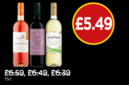 Isla Negra Seashore Rose, Andantino Montepluciano, Echo Fall £5.49