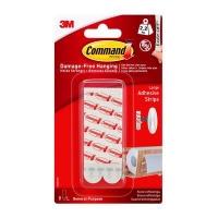 Partridges 3m 3M Command Adhesive Strips, Large (Pack of 8)