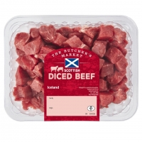 Iceland  The Butchers Market Scottish Diced Beef 380g