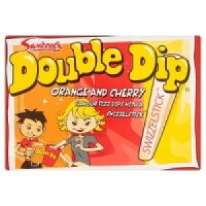 Swizzels Double Dip Orange & Cherry 20g x 36