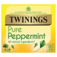 Asda Twinings Pure Peppermint 80 Tea Bags