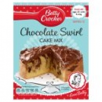 Asda Betty Crocker Chocolate Swirl Cake Mix