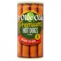Asda Ye Olde Oak Premium Hot Dogs in Brine