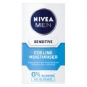 Nivea Men Sensitive Cooling Face Moisturiser With 0% Alcohol