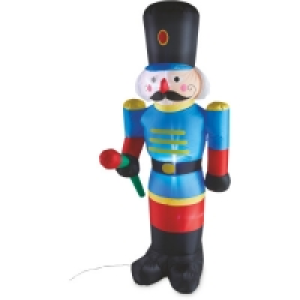 6Ft Christmas Inflatable Nutcracker