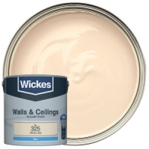 Wickes Skinny Latte - No. 325 Vinyl Matt Emulsion Paint - 2. £12.00