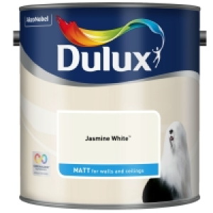 Dulux Jasmine White Matt Emulsion Paint 2.5L £13.00