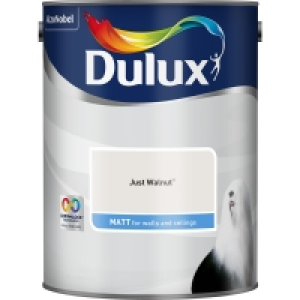 Dulux Matt Emulsion Paint Just Walnut 5L £20.00