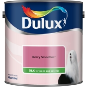 Dulux Silk Emulsion Paint Berry Smoothie 2.5L £13.00
