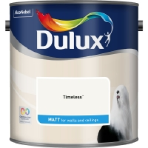 Dulux Timeless Matt Emulsion Paint 2.5L £13.00