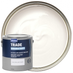 Wickes Trade Durable Matt Emulsion Paint - Pure Brilliant Wh £32.00