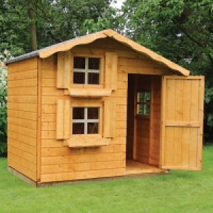 Mercia 7 x 5 ft Timber Double Storey Playhouse with Assembly £797.00