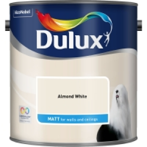 Dulux Almond White Matt Emulsion Paint 2.5L £13.00