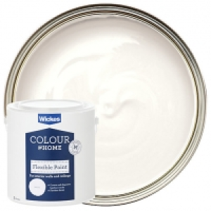 Wickes Flexible Ceiling Emulsion Paint - White 5L £35.00