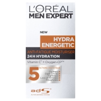 Wilko  LOreal Men Expert Hydra Energetic Anti-Fatigue Moisturiser 