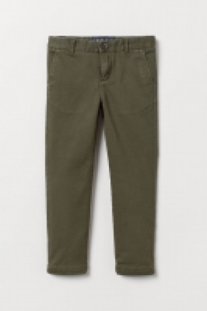  Cotton twill chinos £6.00
