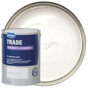 Wickes Truewhite Satin Paint - Pure Brilliant White 5L £45.00