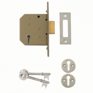 Yale P-M322-CH-65 3 Lever Deadlock - Chrome 64mm &pound;19.69