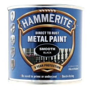 Hammerite Metal Paint - Smooth Black 250ml £8.00