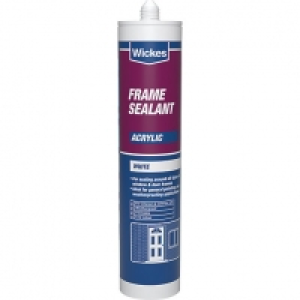Wickes Frame Acrylic Sealant - White 310ml £2.50