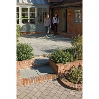 Wickes  Marshalls Coach House Riven Heathland Mixed Size Paving Pack
