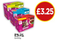 Budgens  Whiskas 1+ Years Fish & Meat Selection in Jelly, Fish Select