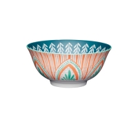 Partridges Kitchencraft KitchenCraft Colourful Folk Pattern Ceramic Bowl
