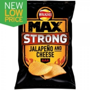 Walkers Max Strong Jalepeno & Cheese 90g