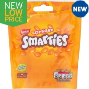 Nestle Smarties Pouch Orange 105g