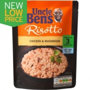 Uncle Bens Chicken & Mushroom Risotto 250g
