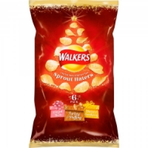 Walkers Crispmas Sprout Haters 6 Pack