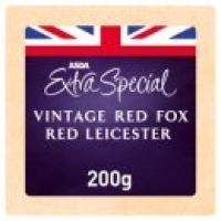 Asda Asda Extra Special Vintage Red Fox Leicester Cheese