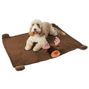 BMStores  Reindeer Christmas Pet Blanket