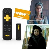 BMStores  NOW TV Smart Stick With HD & Voice Search & 1 MONTH ENTERTAI