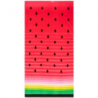 BMStores  Printed Beach Towel 75 x 150cm - Ombre Melon