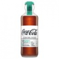 Asda Coca Cola Signature Mixers Herbal Glass Bottle