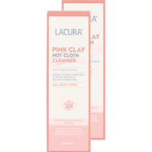 Pink Clay Hot Cloth Cleanser 2 Pack