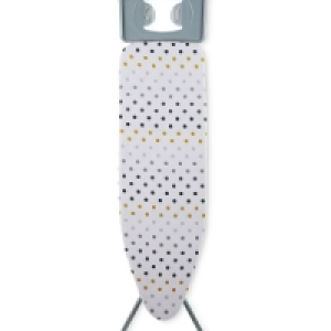 Aldi  Minky Grey Spot Ironing Board Cover