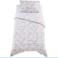 Aldi  Clouds Toddler Duvet/Pillowcase Set