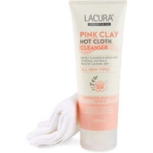 Lacura Pink Clay Hot Cloth Cleanser