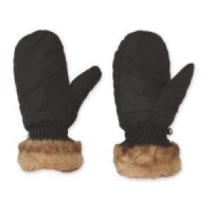 Aldi  Crane Junior Faux Fur Ski Mitts