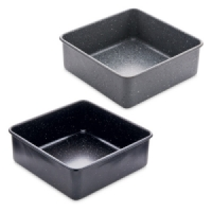 Small Marble Effect Square Bakeware